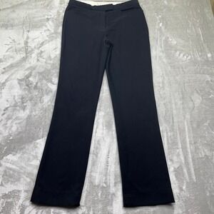 Max Studio‎ Black Career Pants Straight Leg Business Casual Size 8 Fits 30" Boho